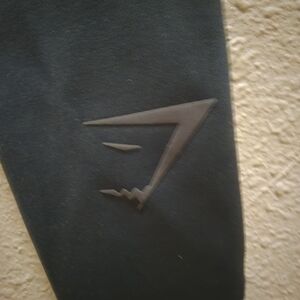 Gymshark Dark Green and Black Leggings